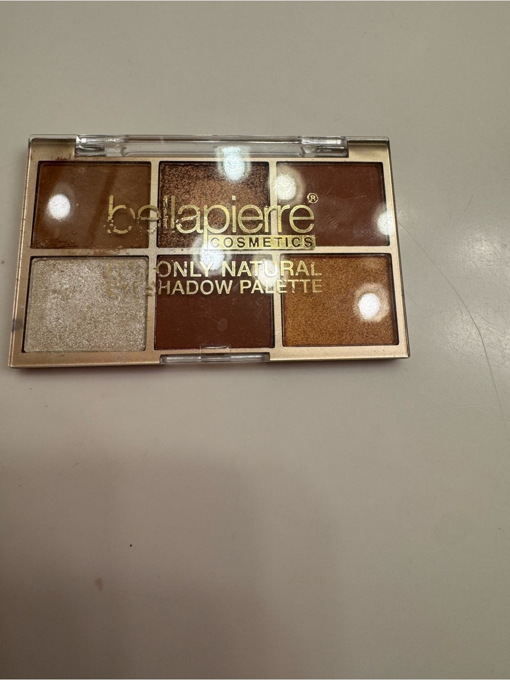 bellapierre Only Natural Eyeshadow Palette — Warm Brown & Gold